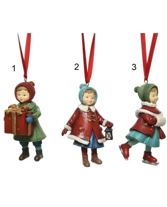 1Pz Addobbo Appendino Bambini In Poliresina Per Albero Di Natale>KAEMING Clearance