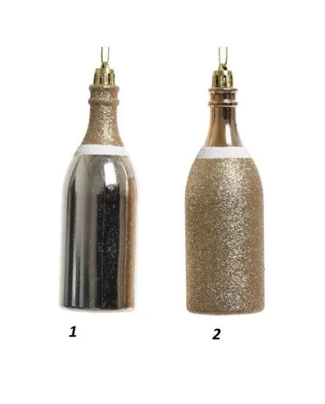 1Pz Addobbo Appendino Bottiglia Di Champagne Per Abero Di Natale 4X13 Cm>KAEMING Hot