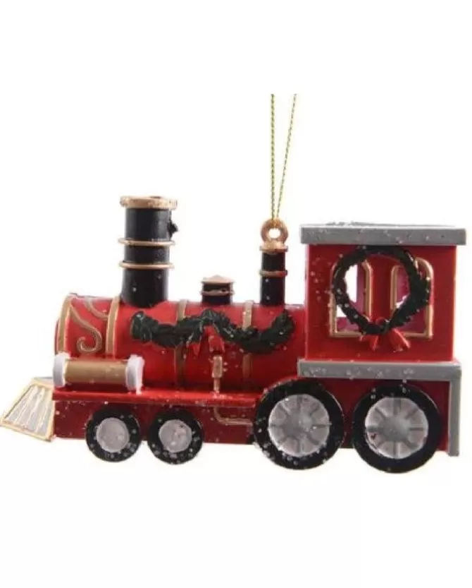 1Pz Addobbo Appendino Trenino Di Plastica 4X12X6 Cm Per Albero Di Natale>KAEMING Clearance