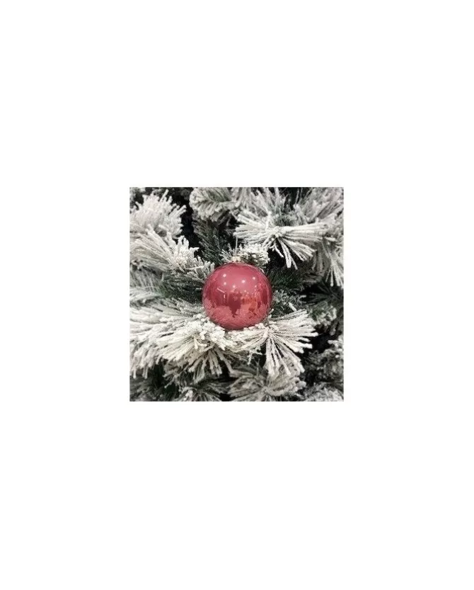 1Pz Pallina Sfera Di Vetro Tinta Unita Vinaccia Lucido 60Mm>* Clearance