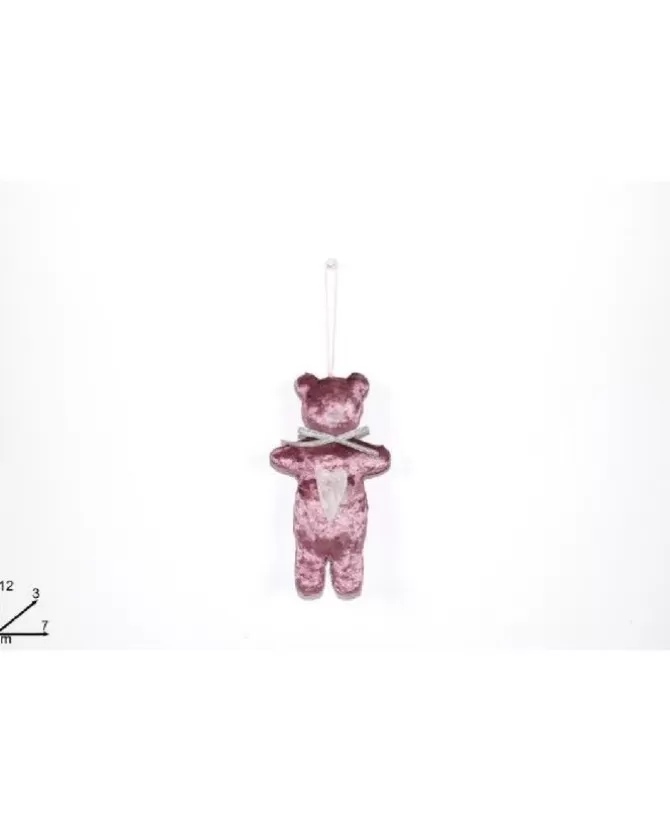 Addobbo Appendino Orsetto Di Velluto 12 Cm Per Albero Di Natale>DUE ESSE CHRISTMAS Best Sale
