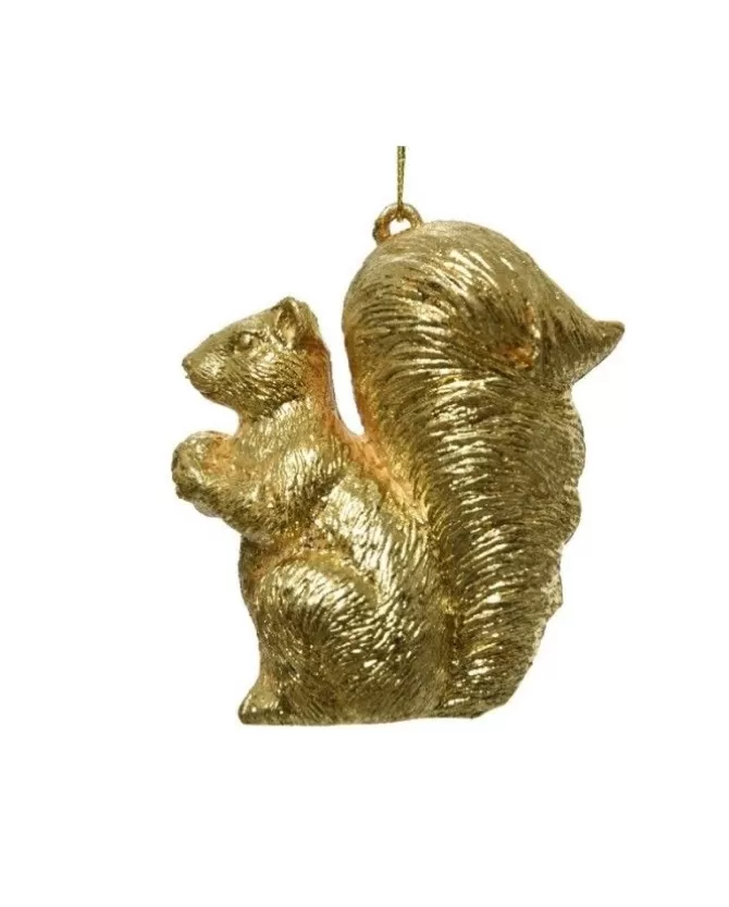 Addobbo Appendino Scoiattolo Oro Per Albero Di Natale 9Cm>KAEMING Hot