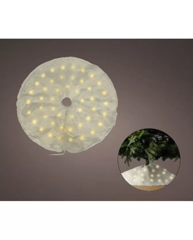 Addobbo Copri Piedi Tappeto Per Albero Illuminato A Led 90 Cm>KAEMING Cheap