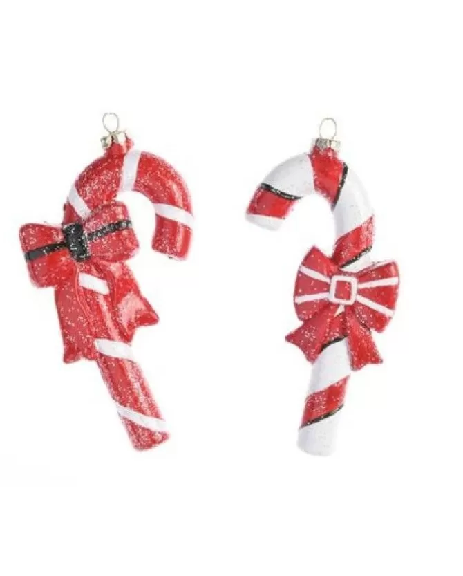 Appendino Addobbo Bastoncino Di Zucchero Di Plastica Per Albero Di Natale 7,5X14>KAEMING Store