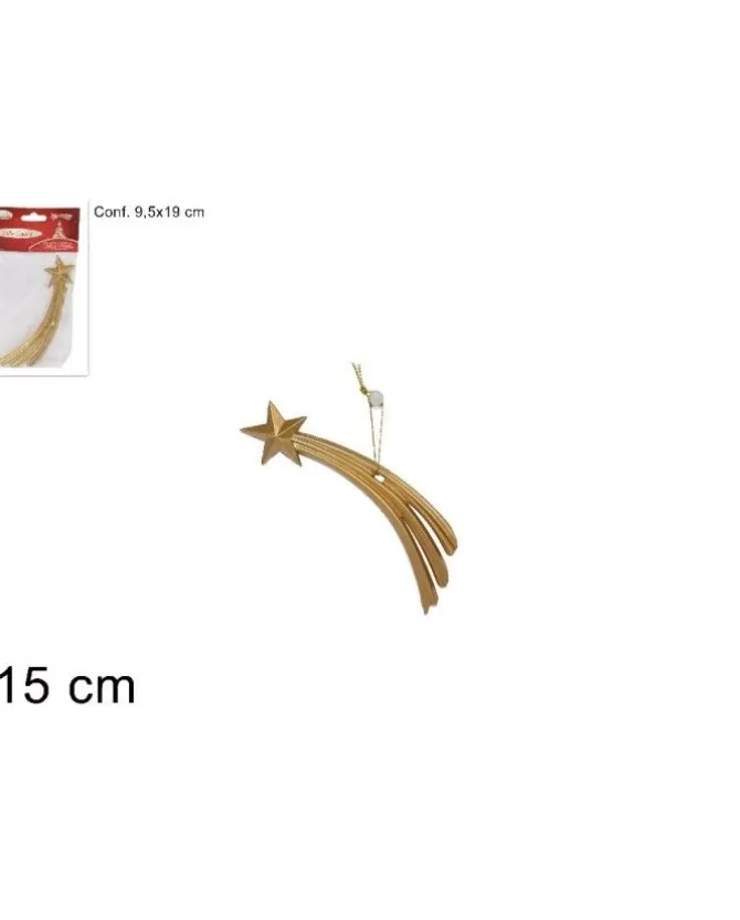 Appendino Stella Cometa Oro 15 Cm Per Albero Di Natale>DUE ESSE CHRISTMAS Shop