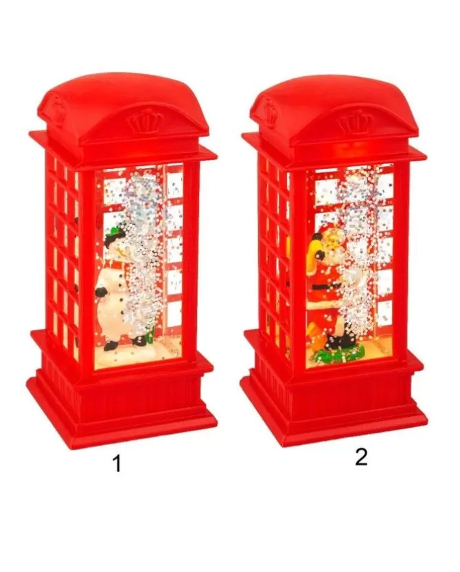 Cabina Telefonica In Plastica Con Girante Ad Acqua Led Fissa Bo Indoor 2Ass>KAEMING Hot