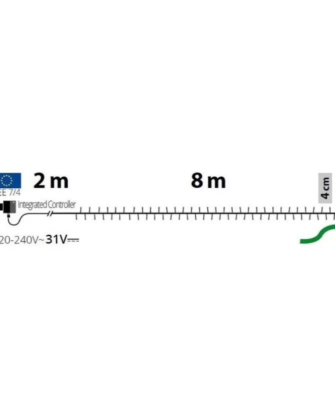 Catena Lineare Tl-C 200 Led Bianco Caldo O5Mm Reflex, Memory Controller 8 Giochi>LOTTI Clearance