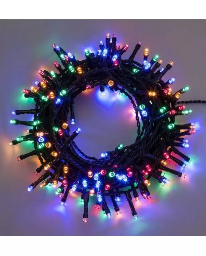Catena Lineare Tl-C 500 Led Multicolor O5Mm Reflex, Memory Controller 8 Giochi D>LOTTI Outlet