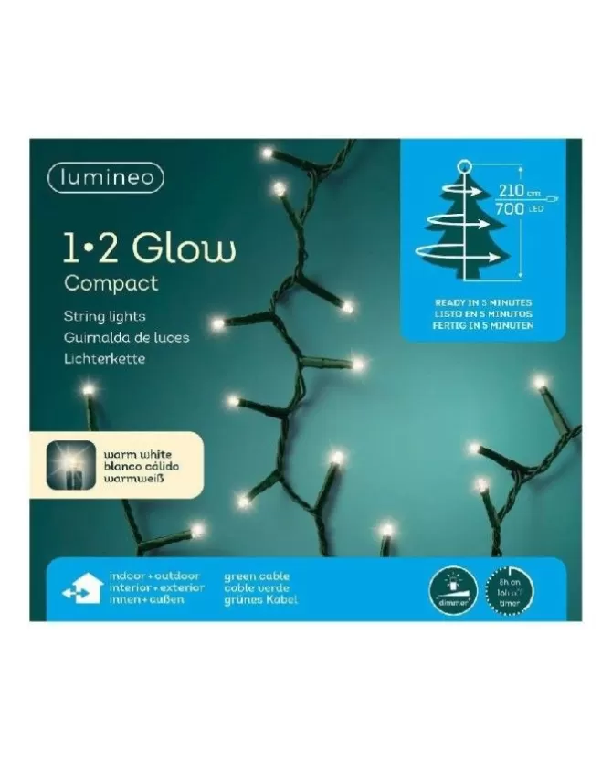 Catena Luci 700 Led Luce Bianco Caldo Per Albero Di Natale 210Cm>KAEMING Best Sale