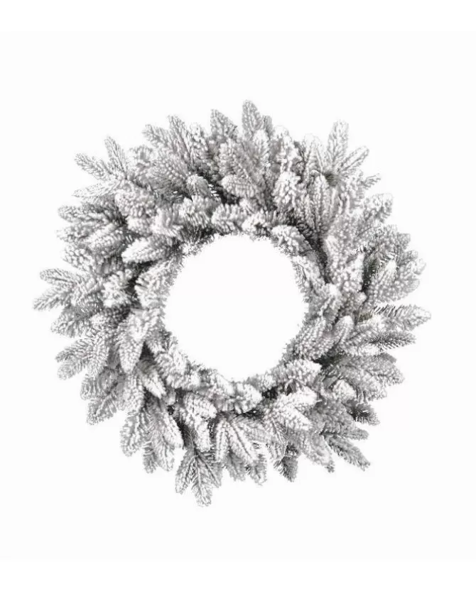 Corona Ghirlanda Innevata Ambassador 60 Cm 84 Tips>ARPIMEX Hot