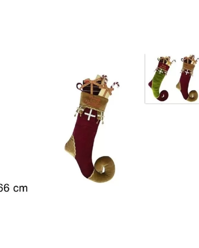 Decorazione Per Interno Calza Giullare Con Doni 66 Cm>DUE ESSE CHRISTMAS Sale