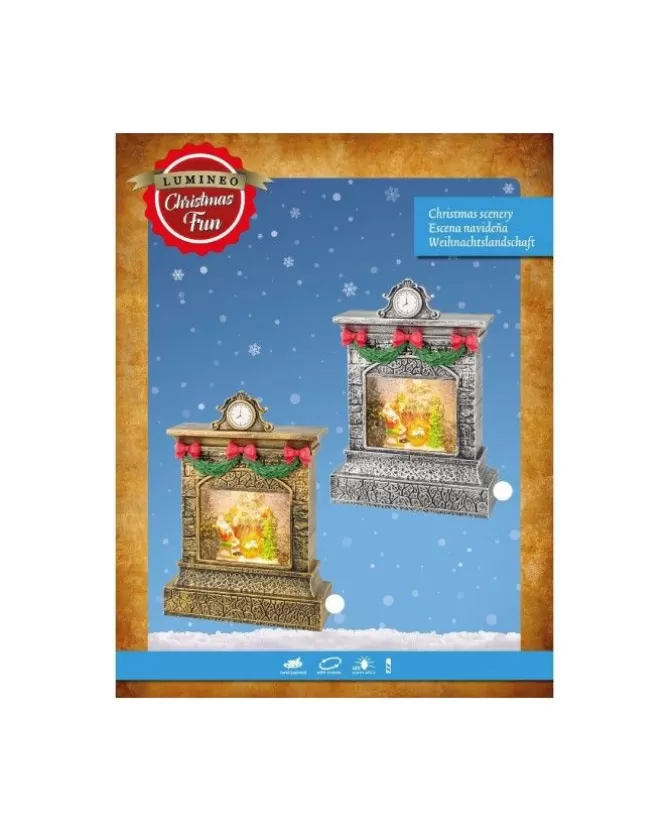 Decoro Camino In Plastica Con Effetto Fiamma Led Due Colori Assortiti>KAEMING Flash Sale