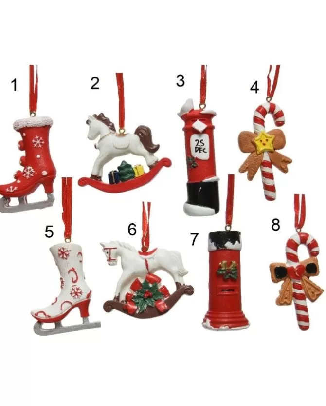 Decoro Da Albero Appendino 8 Modelli Assortiti>KAEMING Shop