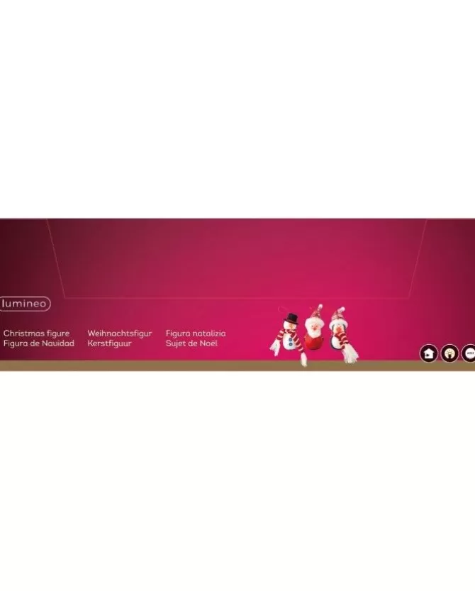 Decoro Da Albero Appendino Babbo/Pupazzo/Pinguino Con Led>KAEMING Cheap