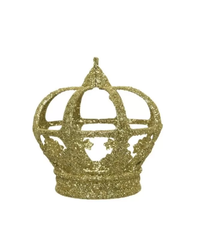 Decoro Per Albero Appendino Corona In Plastica Glitterata 2Col Ass>KAEMING Best Sale