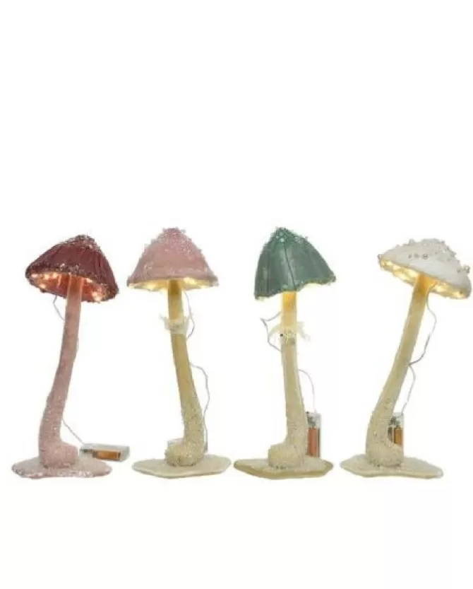 Decoro Per Albero Fungo Luminoso Con Led 30 Cm A Batteria>KAEMING Fashion