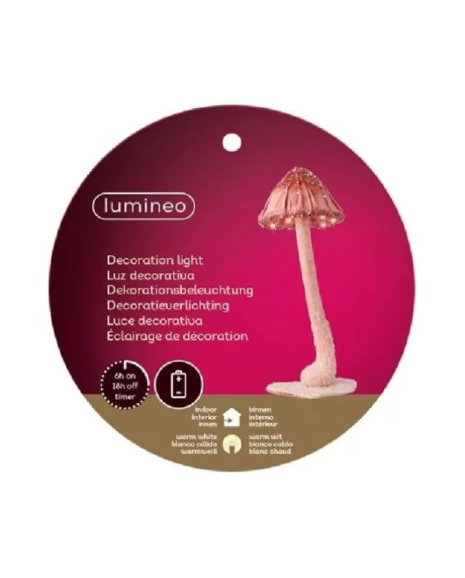 Decoro Per Albero Fungo Luminoso Con Led 30 Cm A Batteria>KAEMING Fashion