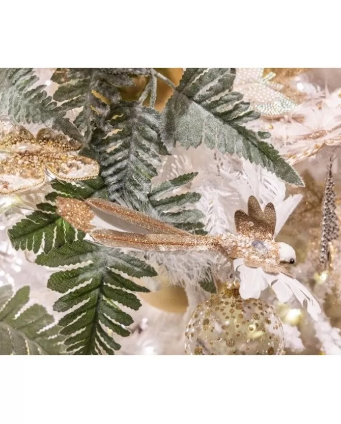 Felce Plastica Glitterata E Ghiacciata 2Colori Assortiti>KAEMING Sale