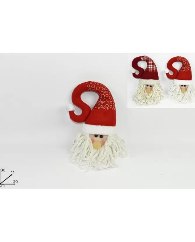 Fuoriporta Dietroporta Babbo Natale In Tessuto Cm 30>* Outlet