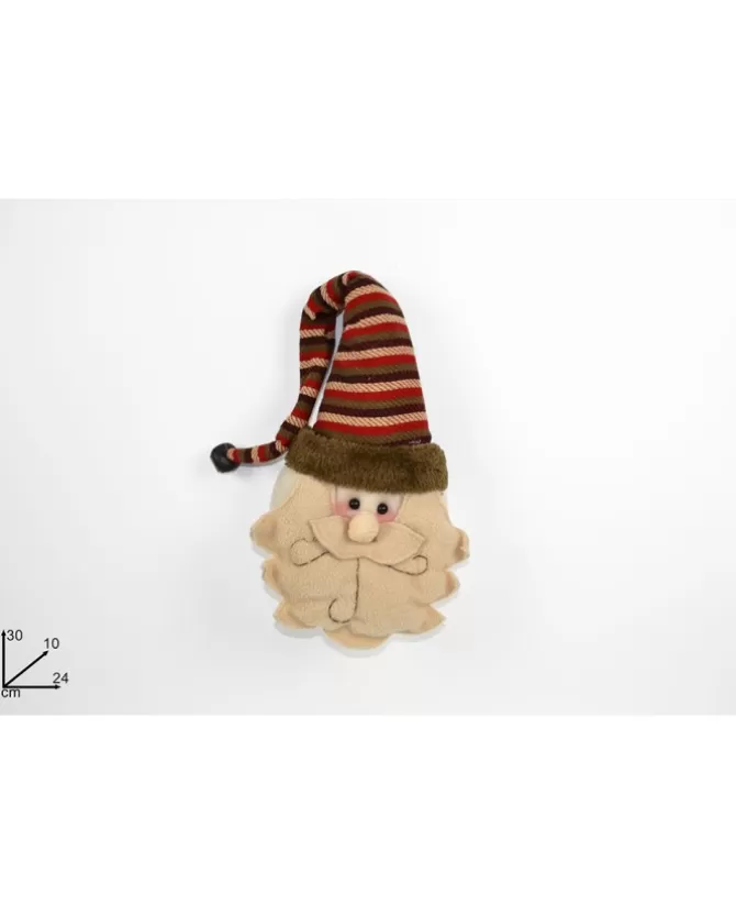 Fuoriporta Dietroporta Babbo Natale Tessuto Scozzese 30X10X24 Cm>* Shop