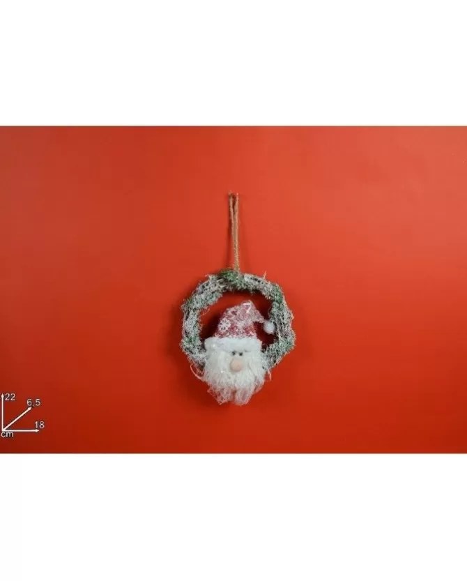 Fuoriporta Dietroporta Viso Babbo Natale 22X6,5X18 Cm>* Cheap