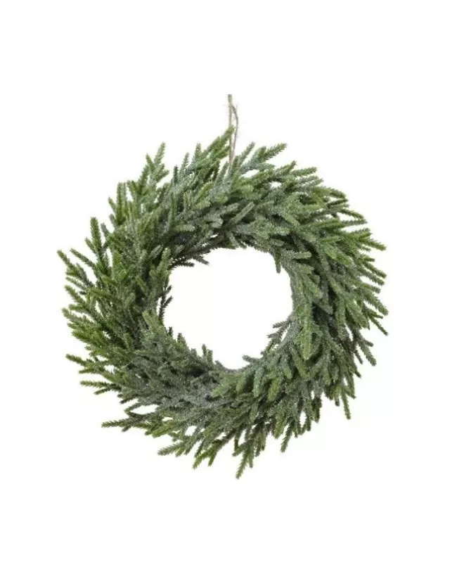 Ghirlanda Corona Pe Glittercolore Green Misura Diametro 42 Cm>KAEMING Store