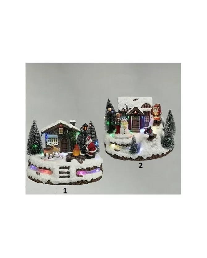 Giostina Di Natale Con Luci E Suoni 2 Modelli 22X18X17Cm>TIMSTOR Sale