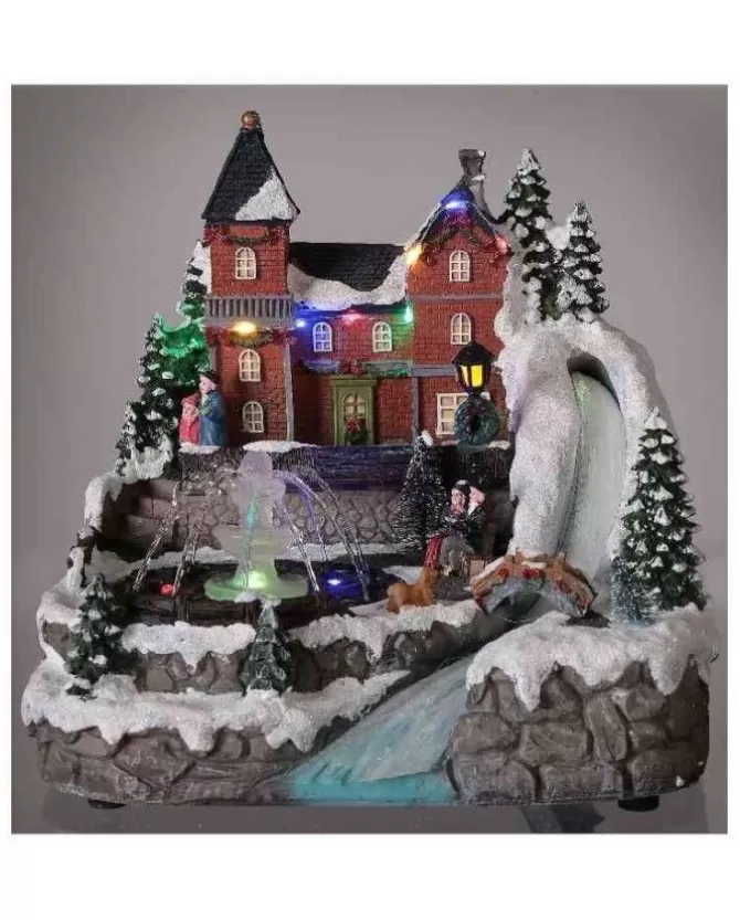 Giostrina Di Natale Con Fontana Ad Acqua E Luci 27X26,5X25 Cm>TIMSTOR Clearance