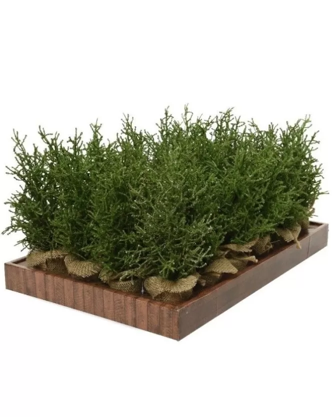 Mini Albero Glitter Argento Da Internocolore Greenmisura Dia12.00-H30.00Cm>KAEMING Fashion