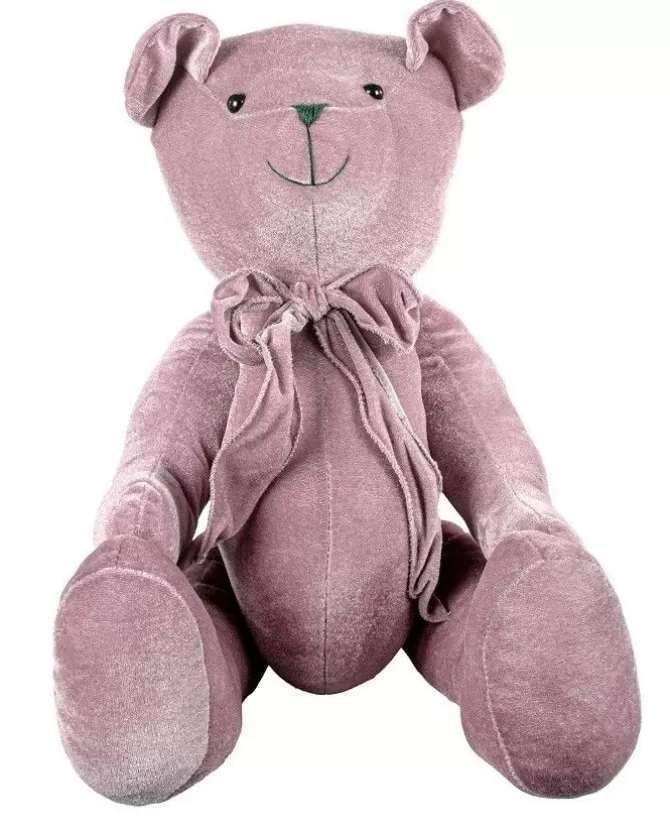 Orsetto Di Velluto 50Cm Rosa Per Decorazioni Di Natale>ARPIMEX Discount