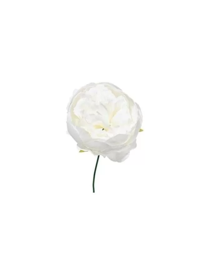Pick Peonia O11Cm H19Cm Bianca Per Decorazioni Di Natale>ARPIMEX Shop