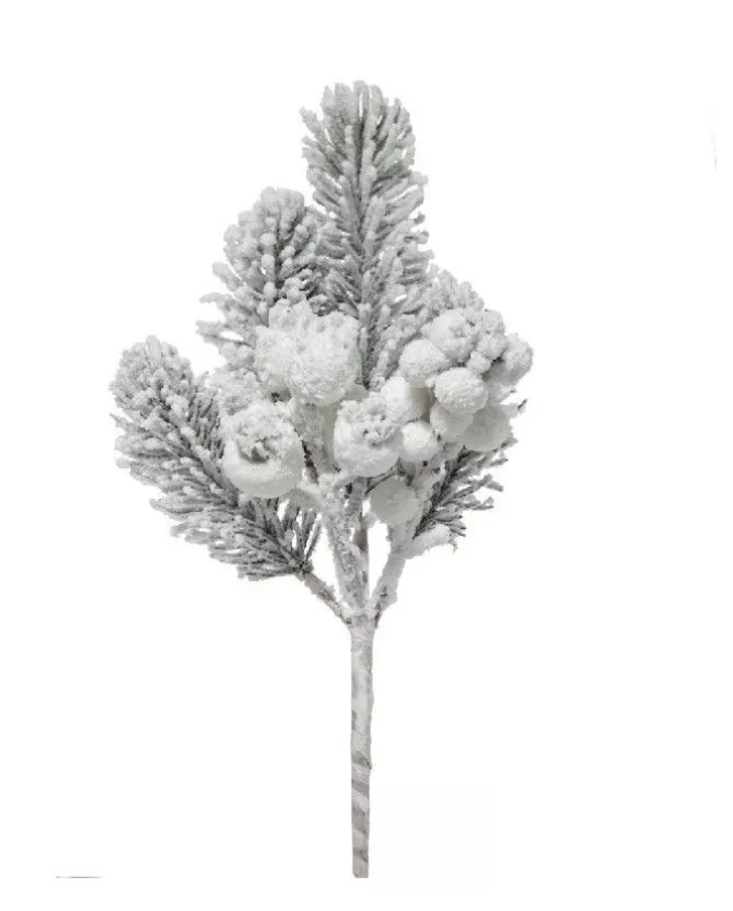 Pick Pino E Bacche Innevate 30Cm Per Decorazioni Di Natale>ARPIMEX Online