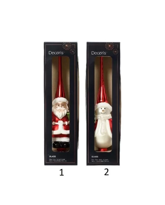 Puntale Da Albero In Vetro In 2 Versioni 28 Cm>KAEMING Flash Sale