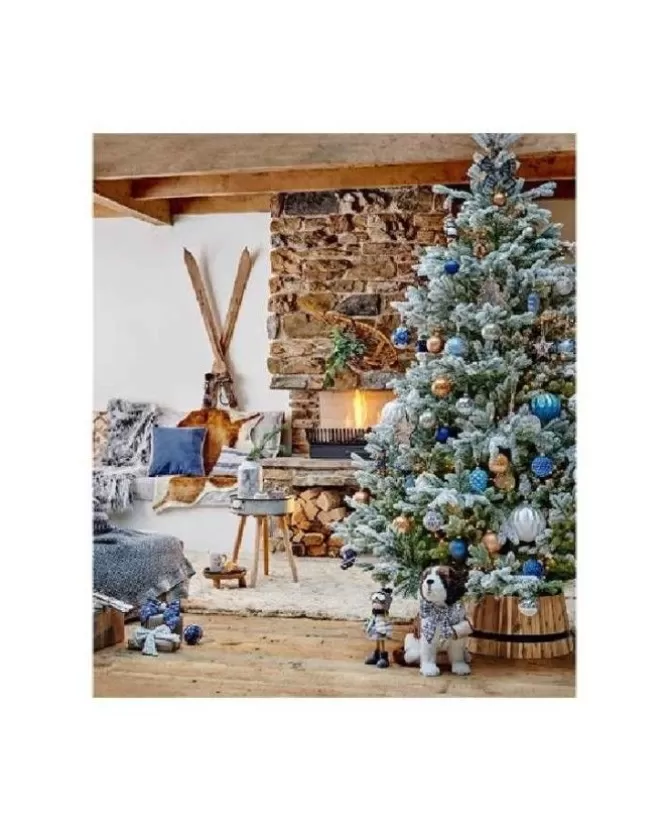 Pupazzo Cane San Bernardo Decorazione Natalizia 40Cm>KAEMING Discount
